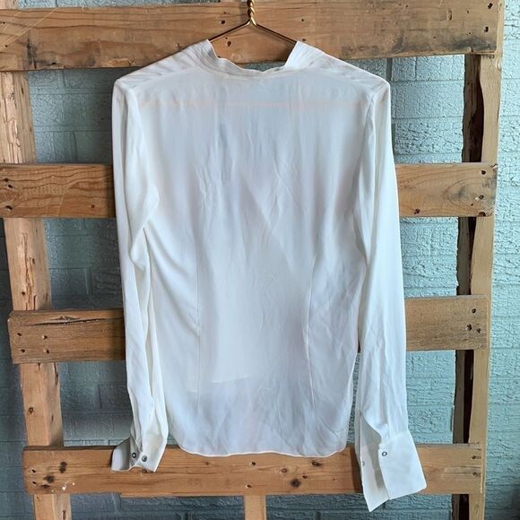 NWT Elie Tahari Shelley antique long sleeve top - Picture 5 of 11